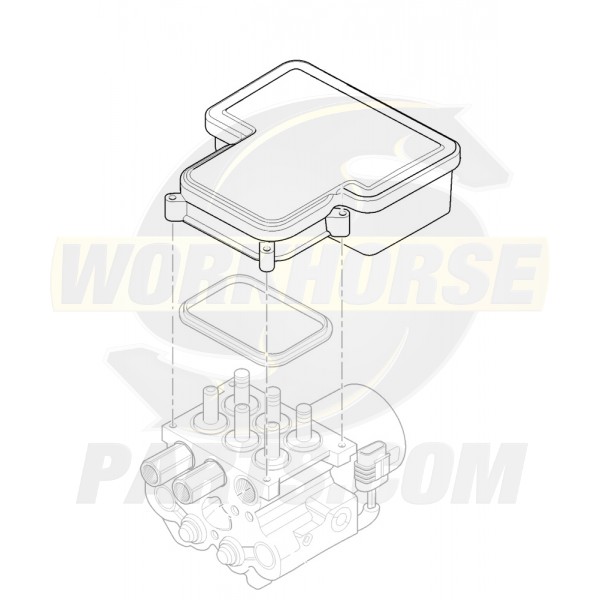 ABS Sensor with Bracket for Workhorse W42